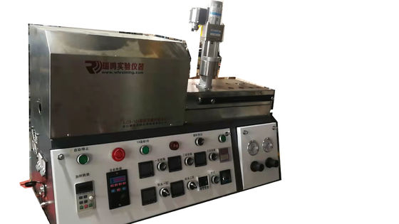 خرید 10kg Mini Lab Extruder with 0-300°C Temperature Range and 400x300x400mm Dimensions for Construction Material Testing online manufacture