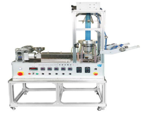 خرید آزمایشگاه فیلم پلاستیکی کوچک دمنده دستگاه اکسترودر Dia 20mm بشکه پیچ online manufacture